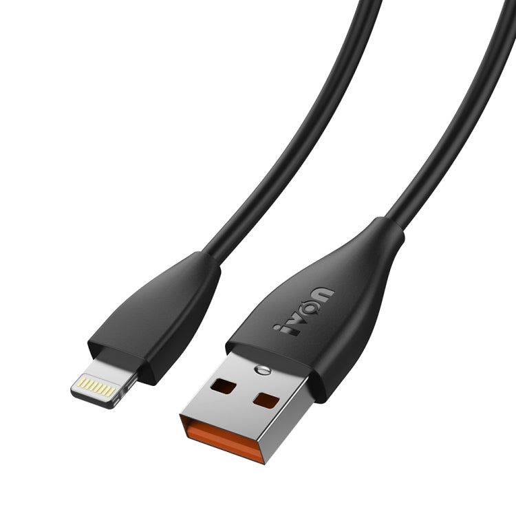 IVON CA87 สายเคเบิลข้อมูลชาร์จเร็ว USB ถึง 8 Pin TPE ความยาวสายเคเบิล: 1 ม, 8 Pin