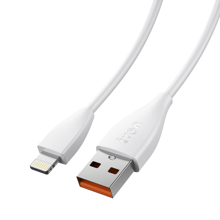 IVON CA87 สายเคเบิลข้อมูลชาร์จเร็ว USB ถึง 8 Pin TPE ความยาวสายเคเบิล: 1 ม, 8 Pin