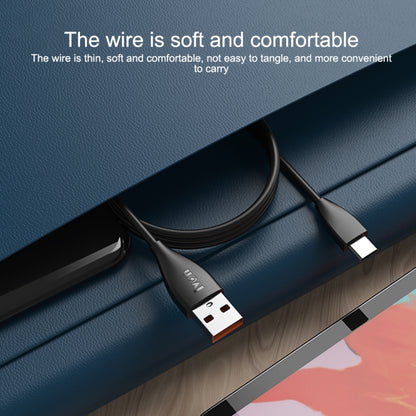 IVON CA87 สายเคเบิลข้อมูลชาร์จเร็ว USB ถึง 8 Pin TPE ความยาวสายเคเบิล: 1 ม, 8 Pin