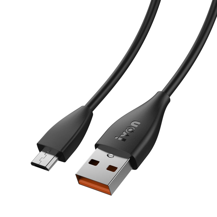 IVON CA87 สายเคเบิลข้อมูลชาร์จเร็ว USB เป็น Micro USB TPE ความยาวสายเคเบิล: 1 ม, Micro USB