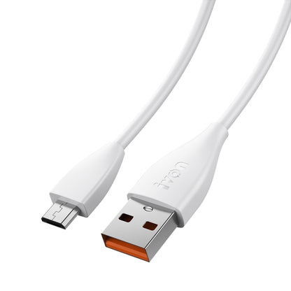 IVON CA87 สายเคเบิลข้อมูลชาร์จเร็ว USB เป็น Micro USB TPE ความยาวสายเคเบิล: 1 ม, Micro USB