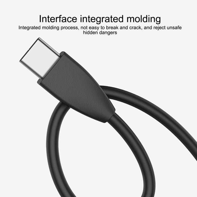 IVON CA87 สายเคเบิลข้อมูลชาร์จเร็ว USB เป็น Micro USB TPE ความยาวสายเคเบิล: 1 ม, Micro USB