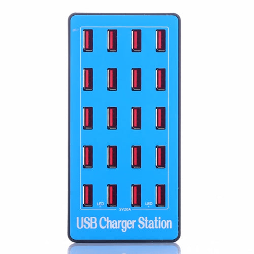 สถานีชาร์จ USB อัจฉริยะมัลติฟังก์ชั่น 100W 20 In 1, A5+