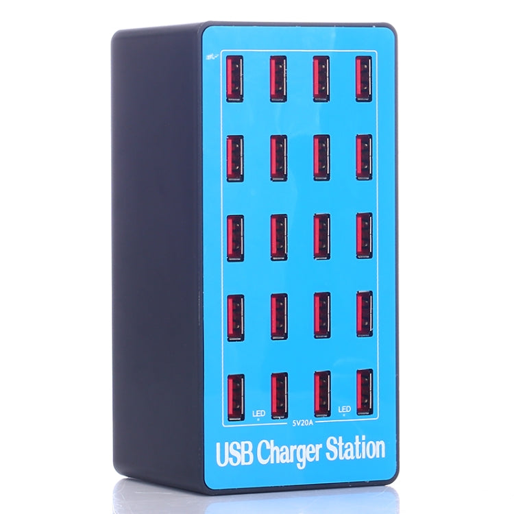 สถานีชาร์จ USB อัจฉริยะมัลติฟังก์ชั่น 100W 20 In 1, A5+