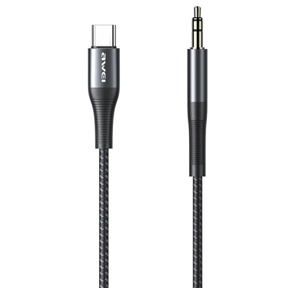awei CL-116T Type-C / USB-C ถึง 3.5 มม. สายสัญญาณเสียง Hi-Fi
