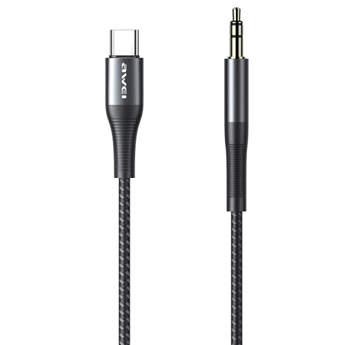 awei CL-116T Type-C / USB-C ถึง 3.5 มม. สายสัญญาณเสียง Hi-Fi
