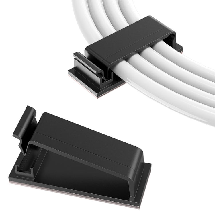 HG2613 20 PCS Desktop Data Cable Organizer คลิปยึด
