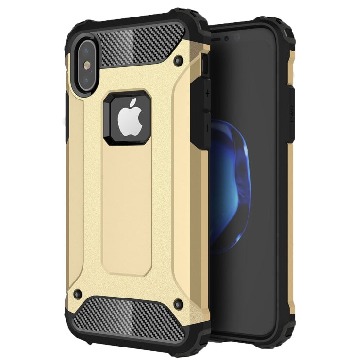 สำหรับ iPhone X / XS Magic Armor TPU + PC เคสรวม, For iPhone X
