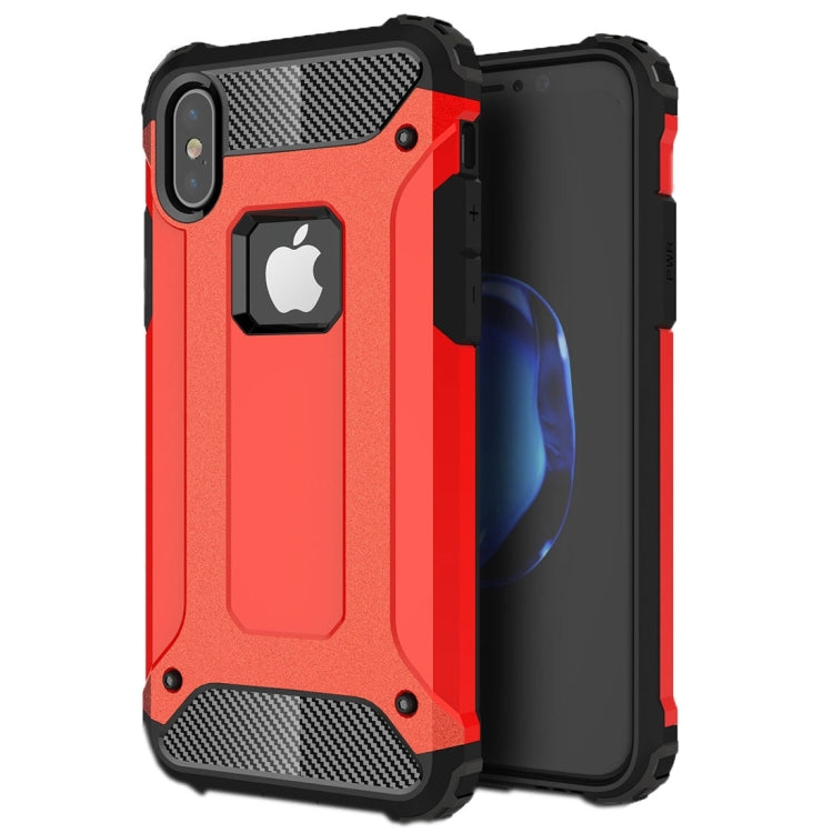 สำหรับ iPhone X / XS Magic Armor TPU + PC เคสรวม, For iPhone X