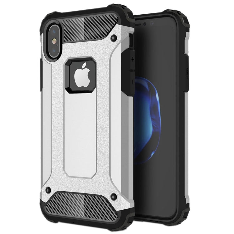 สำหรับ iPhone X / XS Magic Armor TPU + PC เคสรวม, For iPhone X
