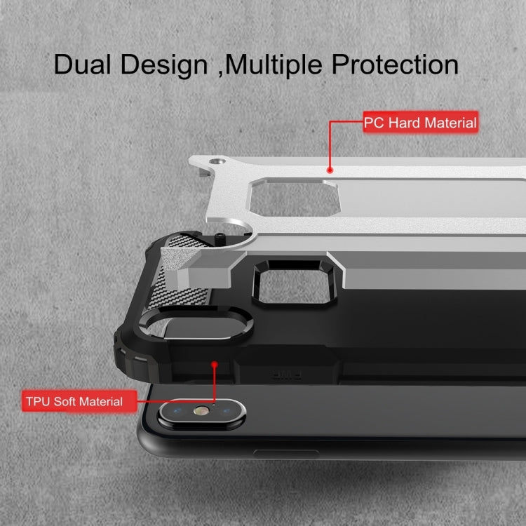 สำหรับ iPhone X / XS Magic Armor TPU + PC เคสรวม, For iPhone X