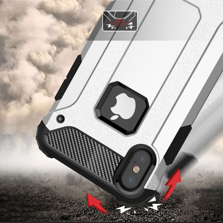 สำหรับ iPhone X / XS Magic Armor TPU + PC เคสรวม, For iPhone X