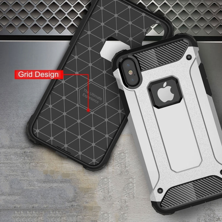 สำหรับ iPhone X / XS Magic Armor TPU + PC เคสรวม, For iPhone X