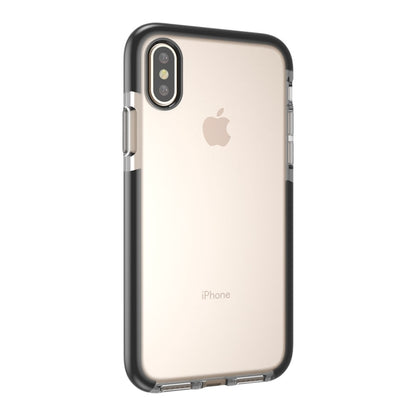 สำหรับ iPhone X / XS แฟชั่นเนื้อโปร่งใสป้องกันการชนกันเคส TPU, For X