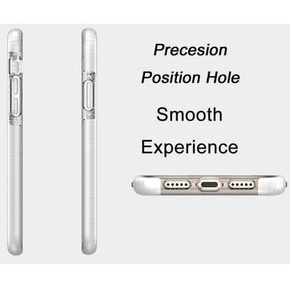 สำหรับ iPhone X / XS แฟชั่นเนื้อโปร่งใสป้องกันการชนกันเคส TPU, For X