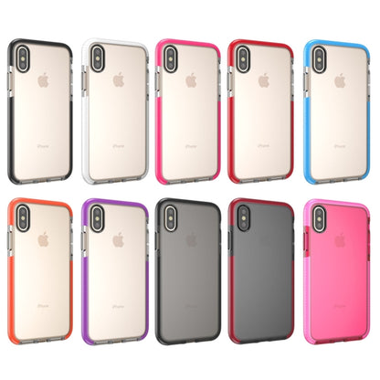 สำหรับ iPhone X / XS แฟชั่นเนื้อโปร่งใสป้องกันการชนกันเคส TPU, For X