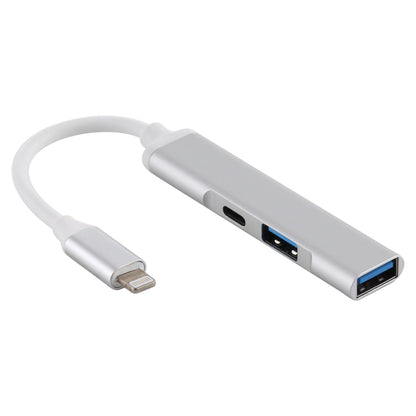 S-206 3 in 1 8 Pin Male ถึง 2 x USB 3.0 + 8 Pin Female Camera Reader Adapter, S-206
