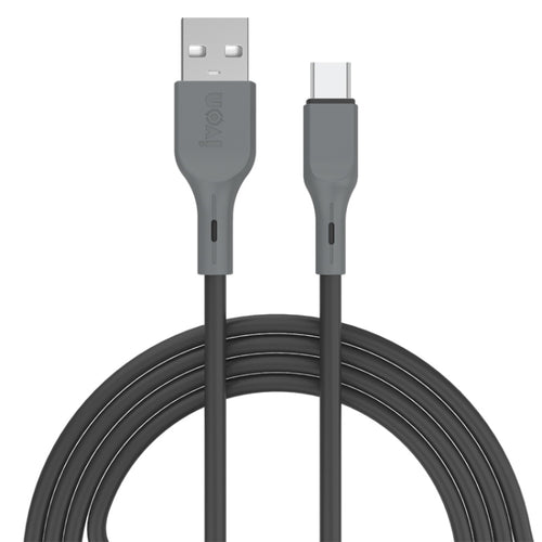 IVON CA78 2.4A Type-C / USB-C สายเคเบิลข้อมูลการชาร์จอย่างรวดเร็ว ความยาว: 1 ม, Type-C