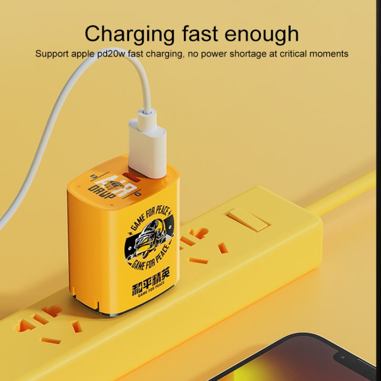 ROCK T42 PD 20W USB TypeC / USB-C สองพอร์ตเครื่องชาร์จสำหรับเดินทางชาร์จเร็ว, ปลั๊ก US, Charger