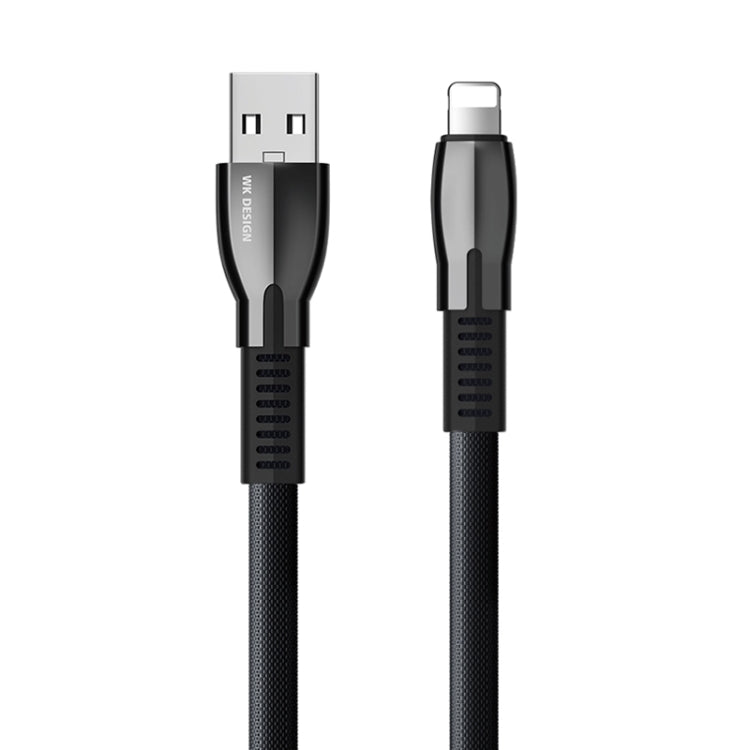 WK WDC-107i 1m 2.4A Saint Zinc Alloy Series USB ถึง 8 Pin Data Sync สายชาร์จ, 8 Pin
