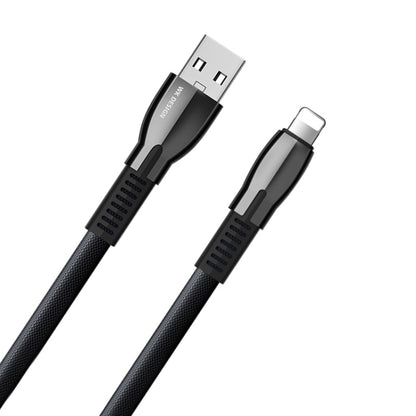 WK WDC-107i 1m 2.4A Saint Zinc Alloy Series USB ถึง 8 Pin Data Sync สายชาร์จ, 8 Pin