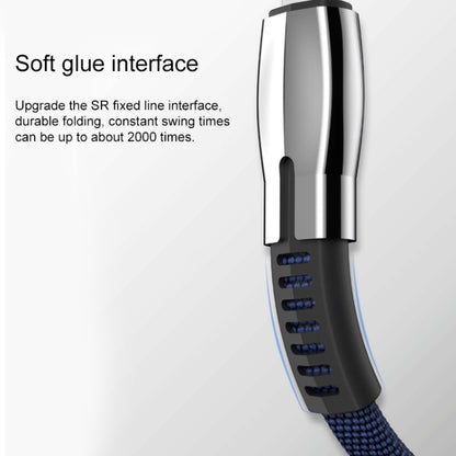 WK WDC-107i 1m 2.4A Saint Zinc Alloy Series USB ถึง 8 Pin Data Sync สายชาร์จ, 8 Pin