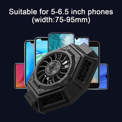 MB-F3 โทรศัพท์มือถือถ่ายทอดสดเกมเซมิคอนดักเตอร์หม้อน้ำกลับพัดลมระบายความร้อนแบบหนีบ, MB-F3