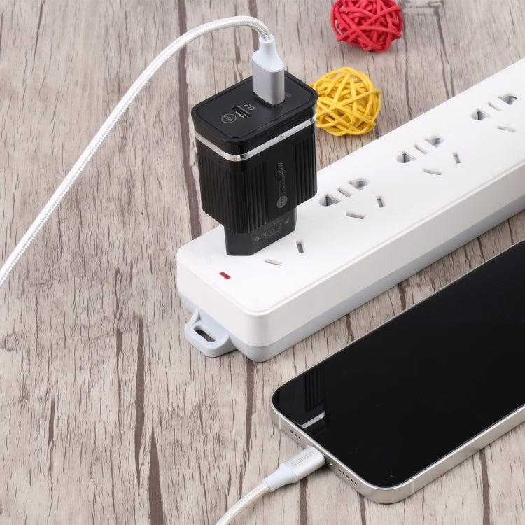 46-A2C2 20W PD + QC3.0 USB ที่ชาร์จเร็วมัลติฟังก์ชั่น， ปลั๊ก EU, EU Plug