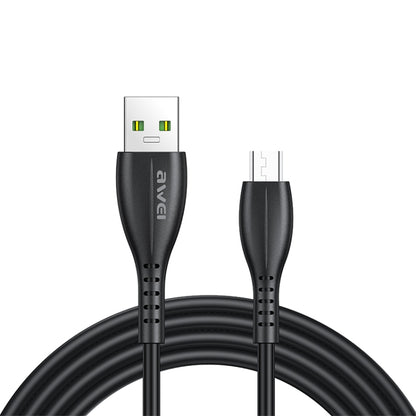 awei CL-115M 1 ม. 2.4A สายชาร์จ USB เป็น Micro USB