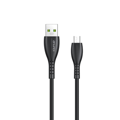 awei CL-115M 1 ม. 2.4A สายชาร์จ USB เป็น Micro USB