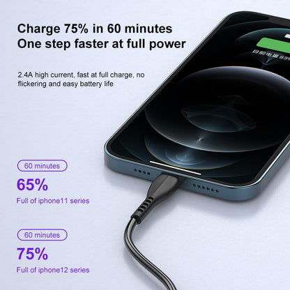 awei CL-115L สายชาร์จ USB to 8 Pin ขนาด 1 ม. 2.4A