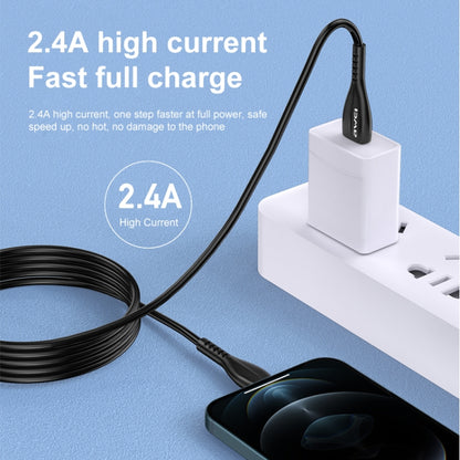 awei CL-115L สายชาร์จ USB to 8 Pin ขนาด 1 ม. 2.4A