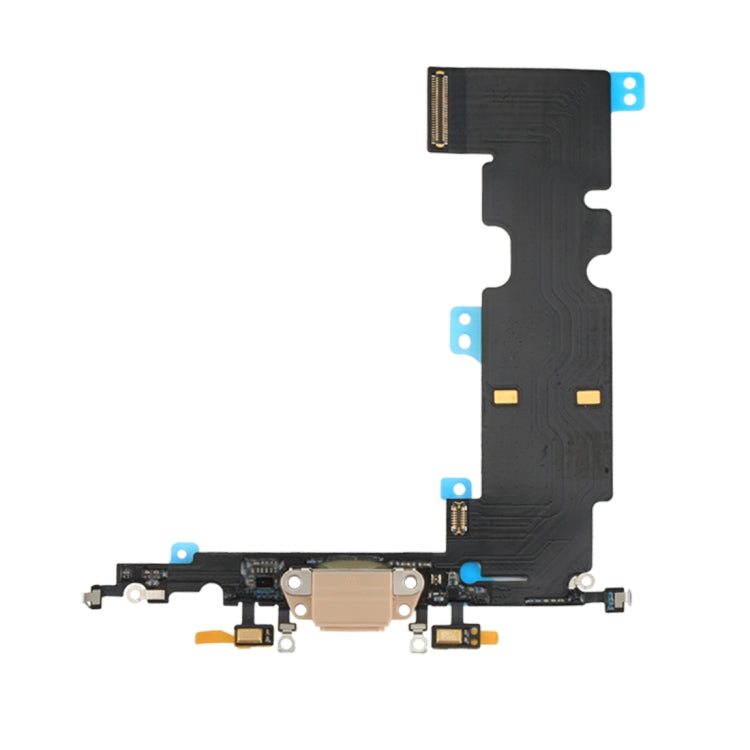 สายชาร์จ Port Flex สำหรับ iPhone 8 Plus (สีทอง), For iPhone 8 Plus