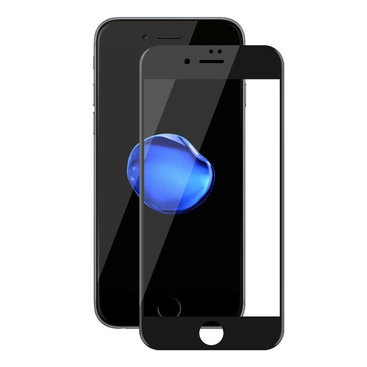 ENKAY Hat-Prince 0.26mm 9H ความแข็งพื้นผิว 6D ขอบโค้งเต็มหน้าจอฟิล์มกระจกนิรภัยสำหรับ iPhone 7 Plus และ 8 Plus, For 7P & 8P