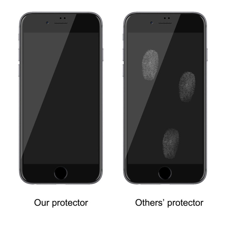 ENKAY Hat-Prince 0.26mm 9H ความแข็งพื้นผิว 6D ขอบโค้งเต็มหน้าจอฟิล์มกระจกนิรภัยสำหรับ iPhone 7 Plus และ 8 Plus, For 7P & 8P
