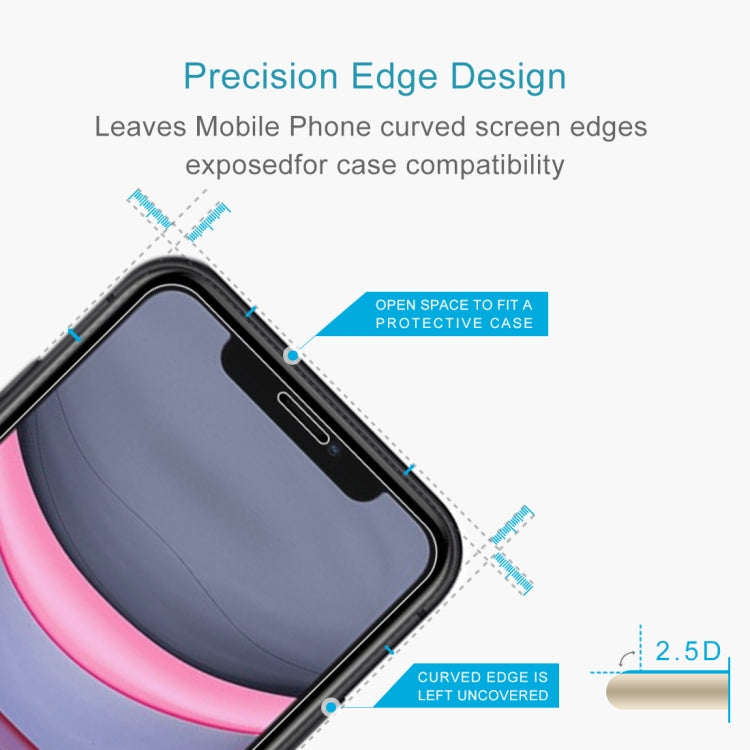 สำหรับ iPhone 11 / XR 0.26mm 9H 2.5D ฟิล์มกระจกนิรภัย, For iPhone 11 / XR(1 PC)