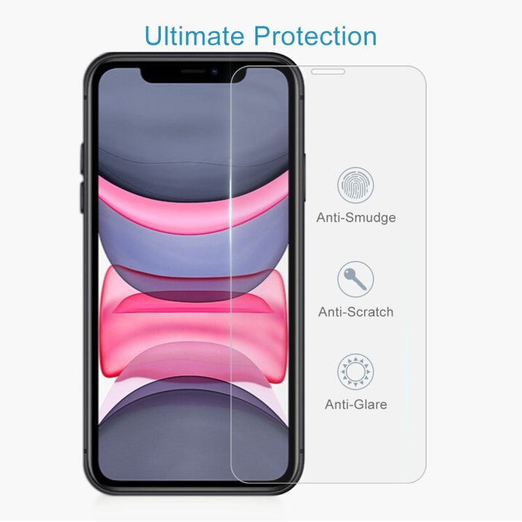 สำหรับ iPhone 11 / XR 0.26mm 9H 2.5D ฟิล์มกระจกนิรภัย, For iPhone 11 / XR(1 PC)