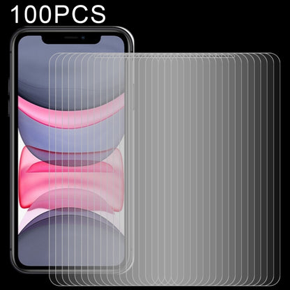 สำหรับ iPhone 11 / XR 100 ชิ้น 0.26mm 9H 2.5D ฟิล์มกระจกนิรภัย, For iPhone 11 / XR(100 PCS)