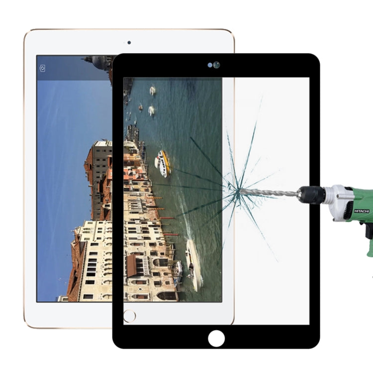 ฟิล์มกระจกนิรภัยป้องกันการระเบิด 9H 10D สำหรับ iPad 5 และ 6 9.7 นิ้ว