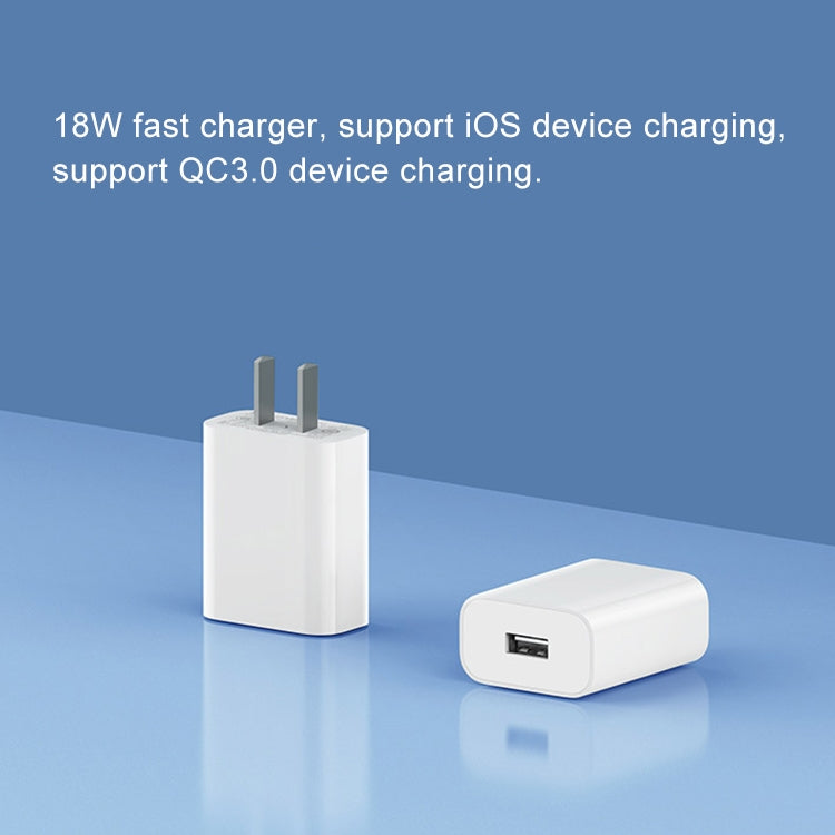 Original Xiaomi 18W Wall Charger Adapter พอร์ต USB Quick Charger, US Plug, 18W