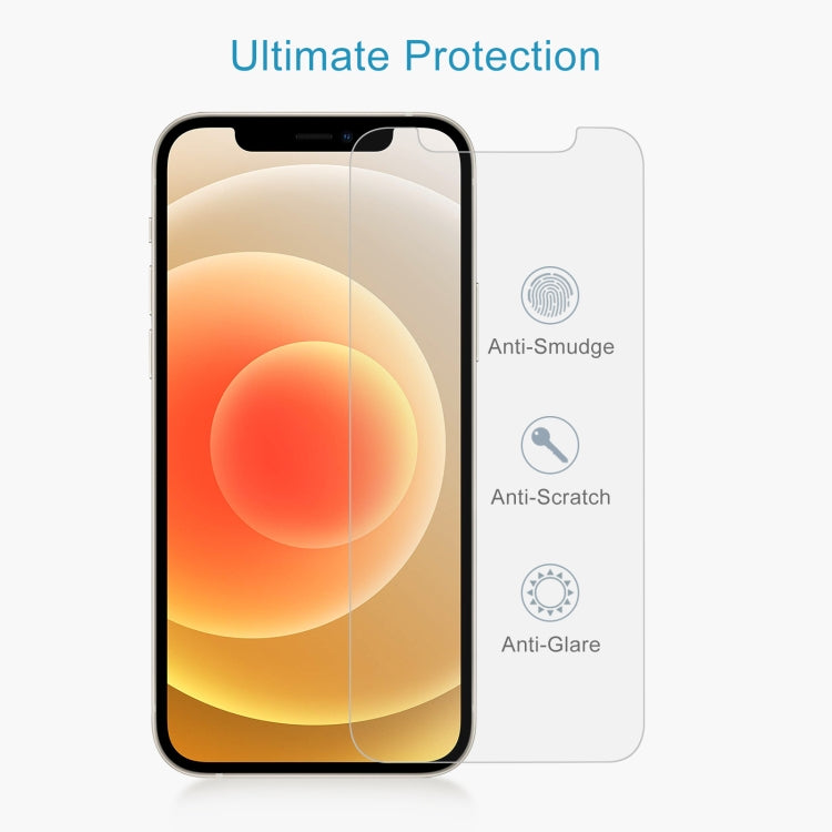 สำหรับ iPhone 12 มินิ 0.26mm 9H 2.5D ฟิล์มกระจกนิรภัย (Slotted), For iPhone 12 mini