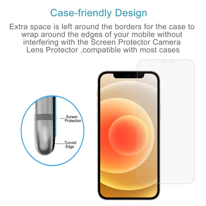 สำหรับ iPhone 12 มินิ 10 ชิ้น 0.26mm 9H 2.5D ฟิล์มกระจกนิรภัย (รูเปิด), For iPhone 12 mini