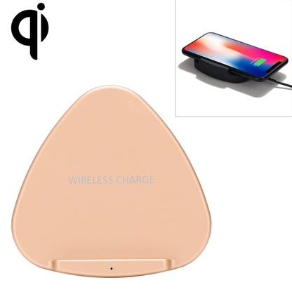 QK11 10W ABS + PC แท่นชาร์จไร้สาย Qi ชาร์จเร็ว, QK11 Black, QK11 Gold, QK11 Blue