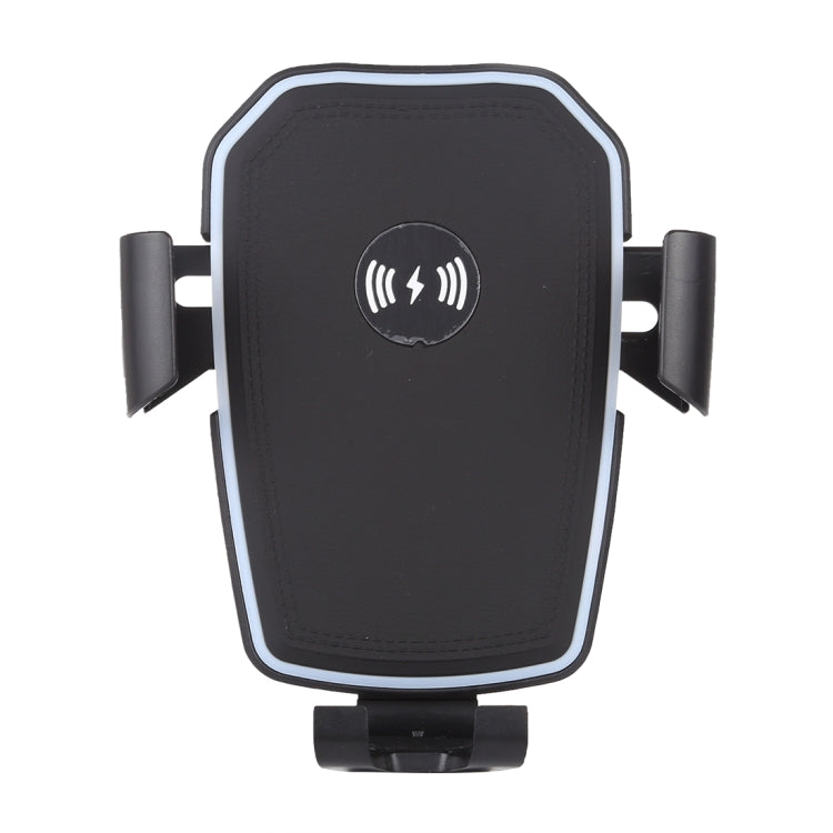 K81 10W QI Universal หมุนแรงโน้มถ่วง Induction รถชาร์จไร้สายผู้ถือโทรศัพท์มือถือพร้อมถ้วยดูด, K81