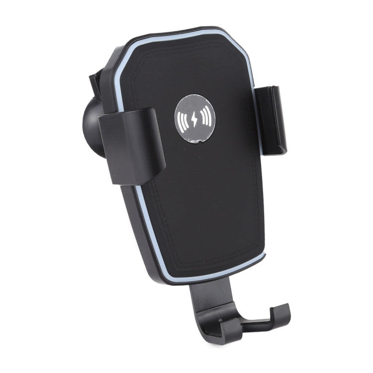 K81 10W QI Universal หมุนแรงโน้มถ่วง Induction รถชาร์จไร้สายผู้ถือโทรศัพท์มือถือพร้อมถ้วยดูด, K81