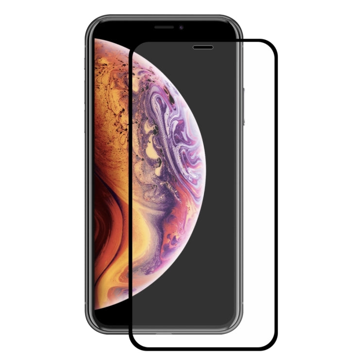 สำหรับ iPhone XS Max ENKAY Hat-Prince 0.2mm 9H 2.5D ฟิล์มกระจกนิรภัยแบบเต็มหน้าจอ, For XS Max (2.5D)
