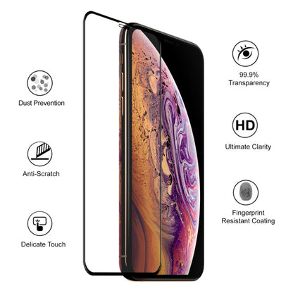 สำหรับ iPhone 11 Pro / XS / X ENKAY HatPrince 0.26mm 9H 6D ฟิล์มกระจกนิรภัยแบบเต็มหน้าจอโค้ง, For X / XS (6D)