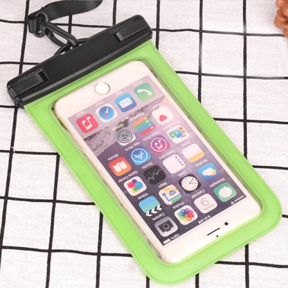 กระเป๋ากันน้ำ PVC ใสอเนกประสงค์ IPX8 พร้อมเชือกเส้นเล็กสำหรับสมาร์ทโฟนที่มีขนาดต่ำกว่า 6.3 นิ้ว
