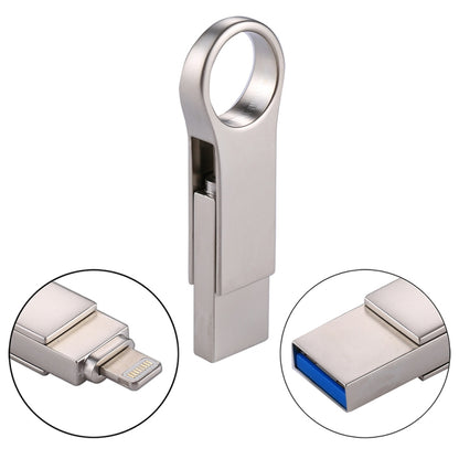 RQW-10D แฟลชไดรฟ์ USB 2.0 2 ใน 1 และ 8 พิน 16GB, RQW-10D