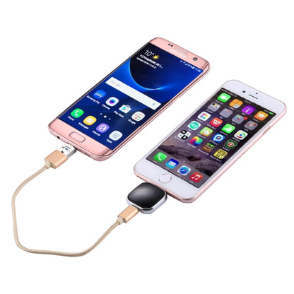 RQW-18S 8 Pin 32GB แฟลชไดรฟ์อเนกประสงค์พร้อมสาย USB / Micro USB เข้ากับ Micro USB, RQW-18S Black